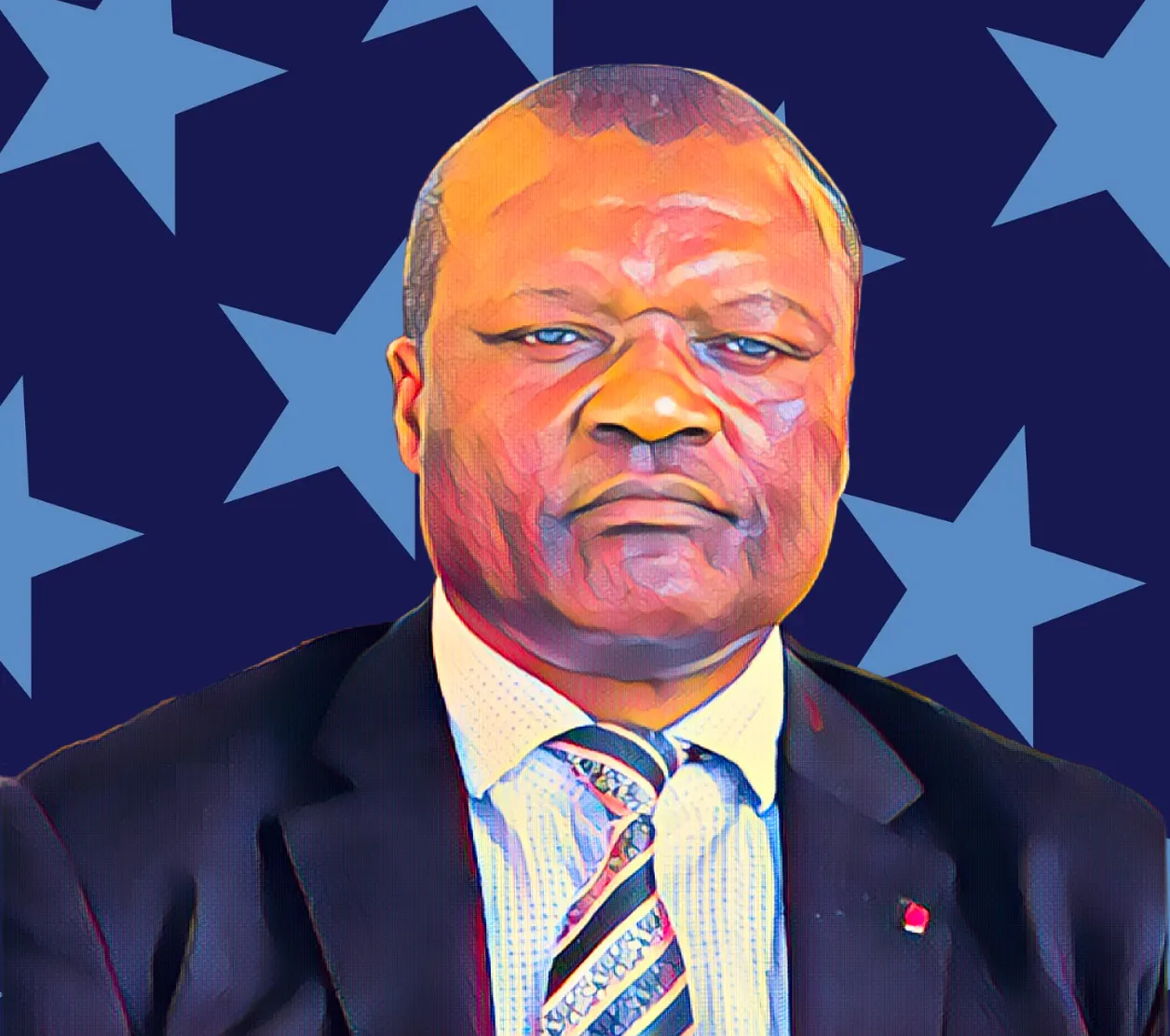 Sylvestre Ngouchinghe sold fish from a market stall and built a $280 million empire