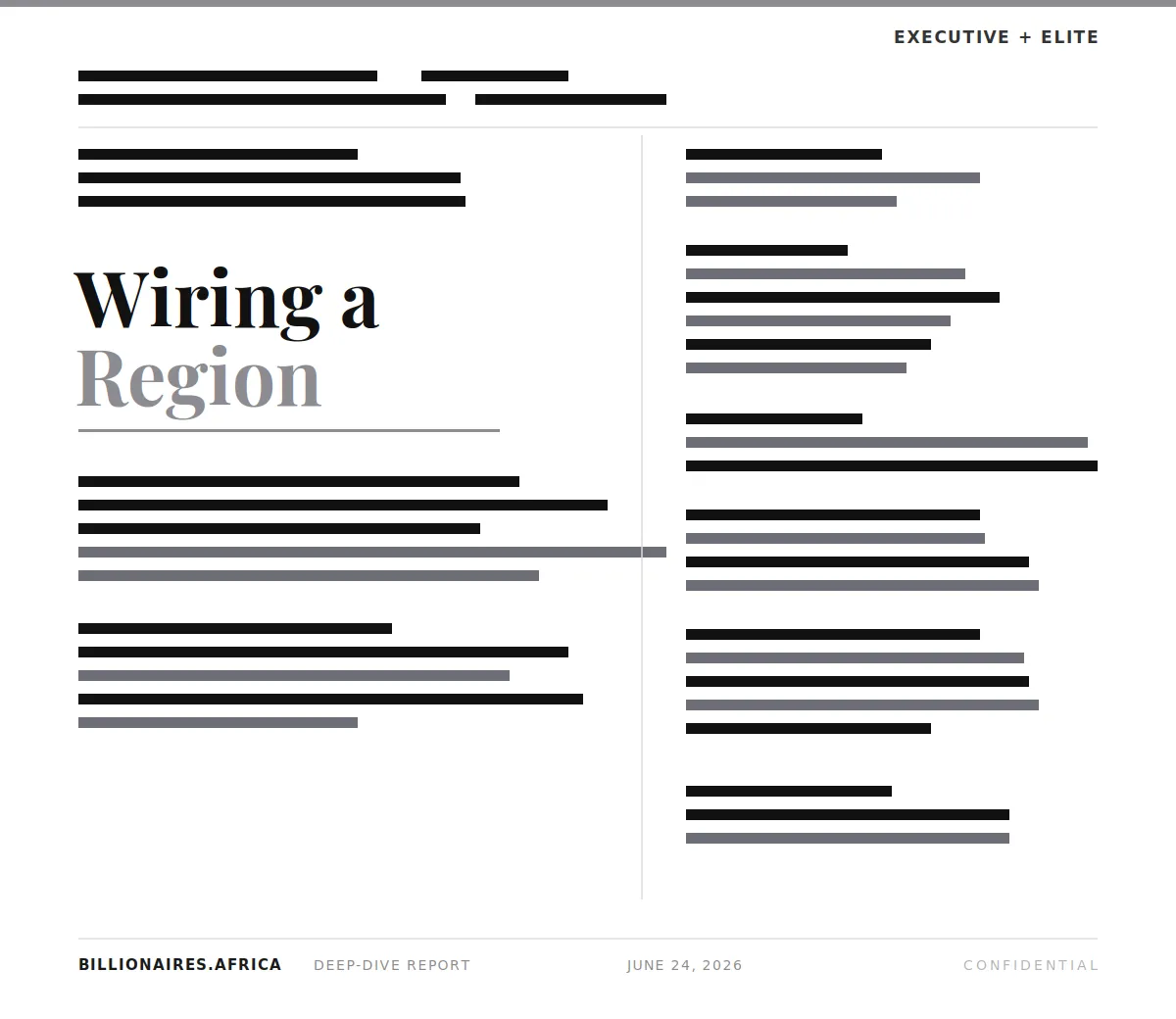 Deep-Dive Report: Ahmed El Sewedy — Wiring a Region