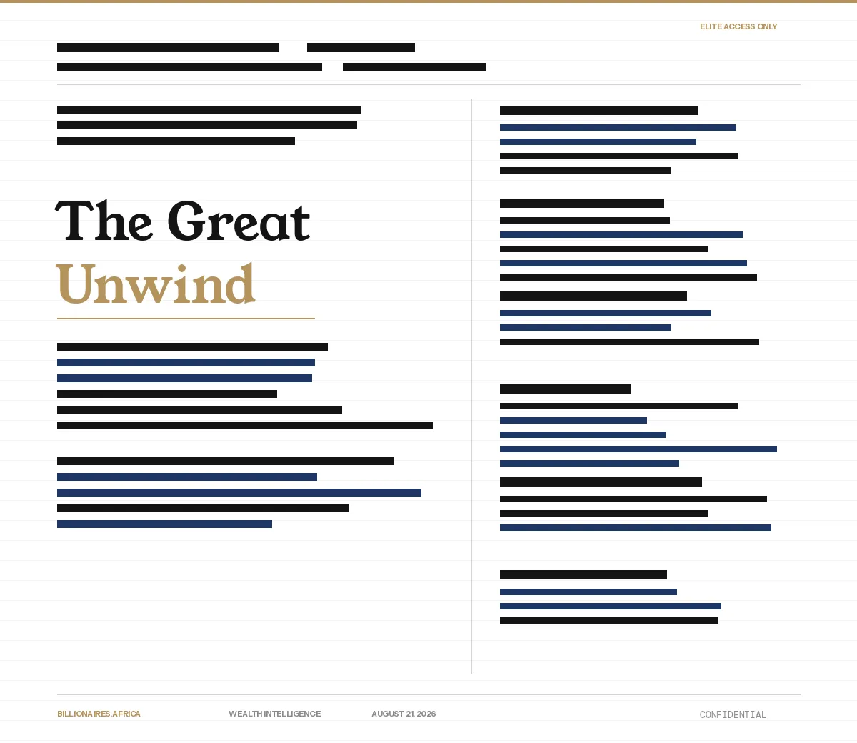 Wealth Intelligence: The Great Unwind — How Nassef Sawiris Took OCI Apart, Paid Out Billions, and Is Now Buying Back the Shell to Take It Private