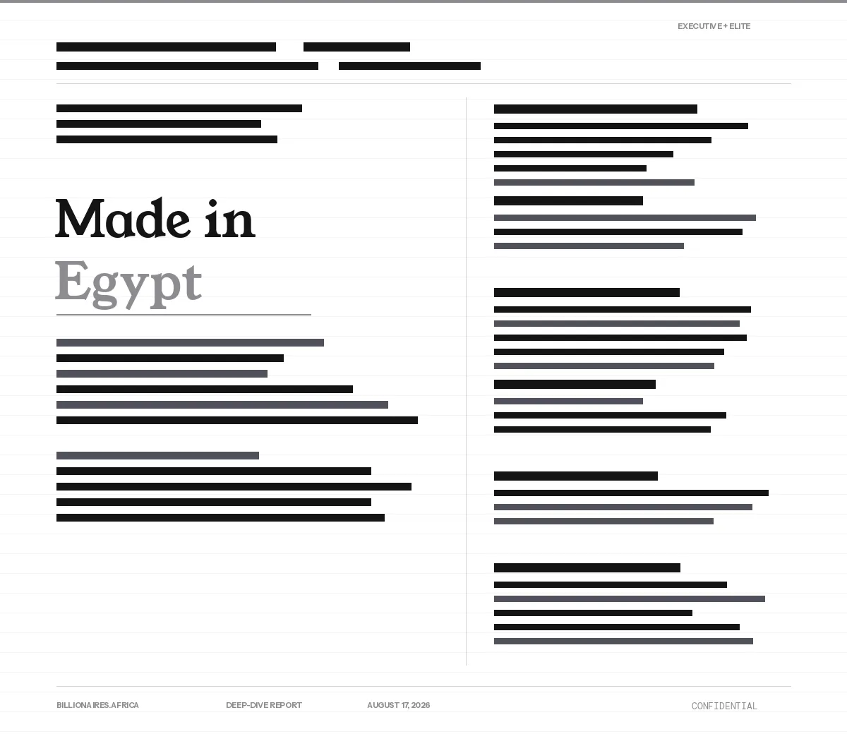 Deep-Dive Report: Made in Egypt — Inside Nagy Toma's Dice Group, the Vertically Integrated Machine Stitching 20 Million Garments a Year for Benetton, Decathlon and Inditex