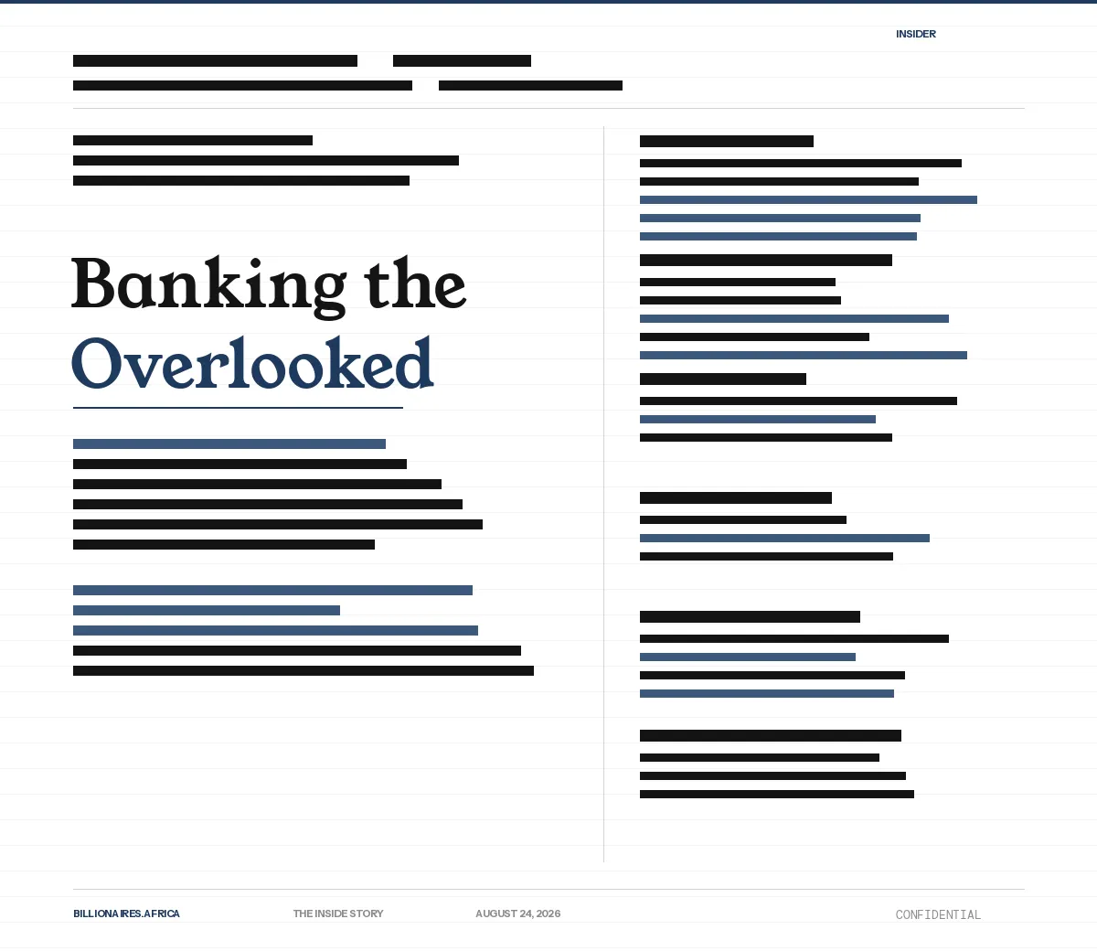 The Inside Story: Banking the Overlooked — How Bicycle-Parts Trader Idrissa Nassa Built a $9 Billion Bank Serving the Customers Everyone Else Ignored