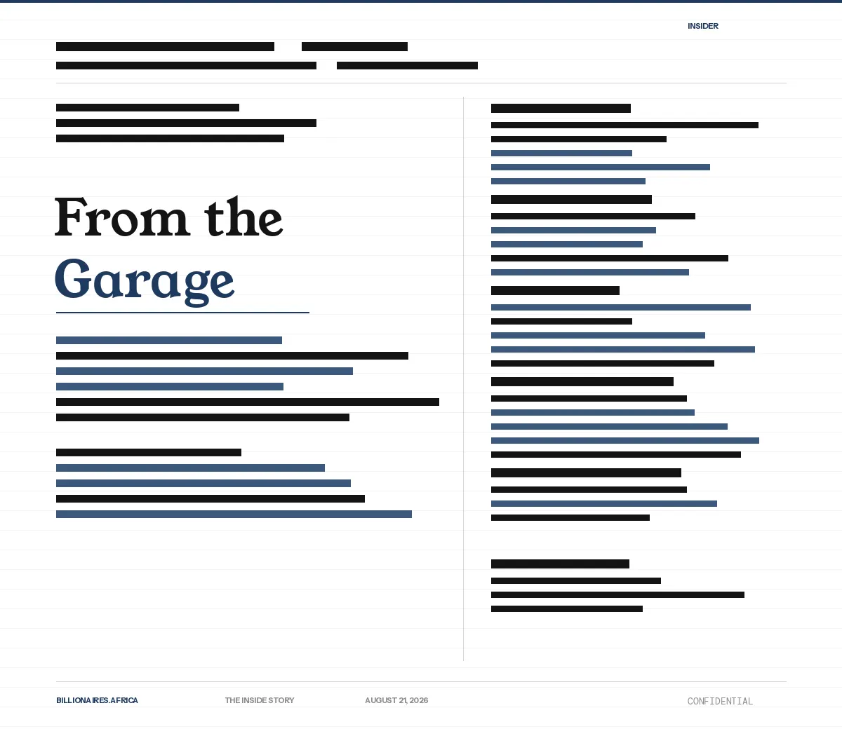 The Inside Story: From the Garage — How School Dropout Justin Stanford Built a Cybersecurity Firm From Nothing, Then Seeded VALR, Wasoko and Aerobotics