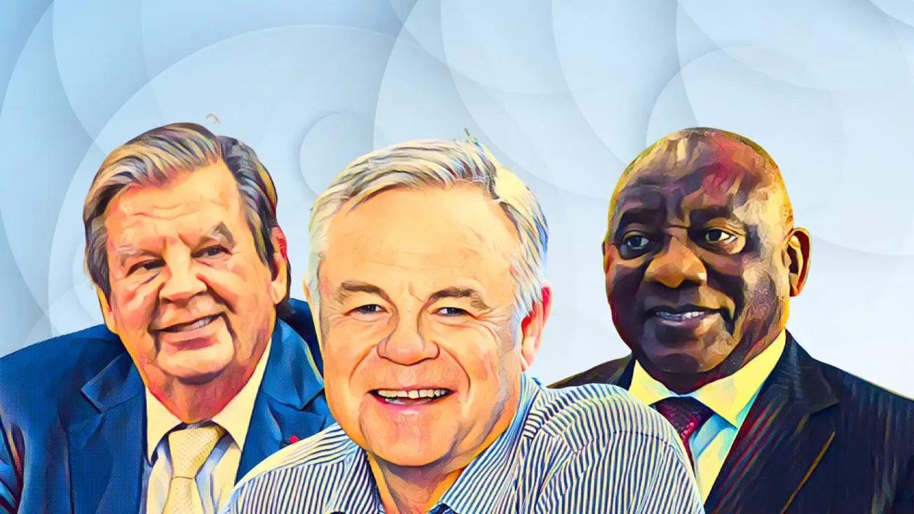 How Johann Rupert and Koos Bekker cut a secret deal with Cyril Ramaphosa to save Vodacom and MTN in the 1990s