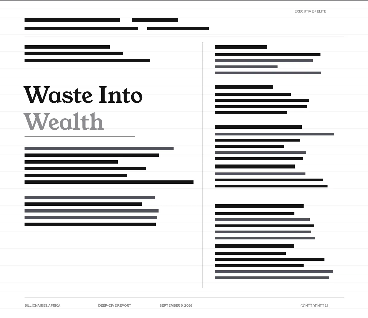 Deep-Dive Report: Waste Into Wealth — How Joseph Siaw Agyepong Built a 29-Country Empire on Government Contracts, and the Scrutiny Now Following It to Kenya