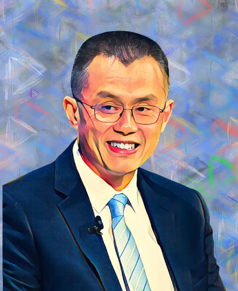 Binance founder Changpeng Zhao says he's worth far less than $100 billion