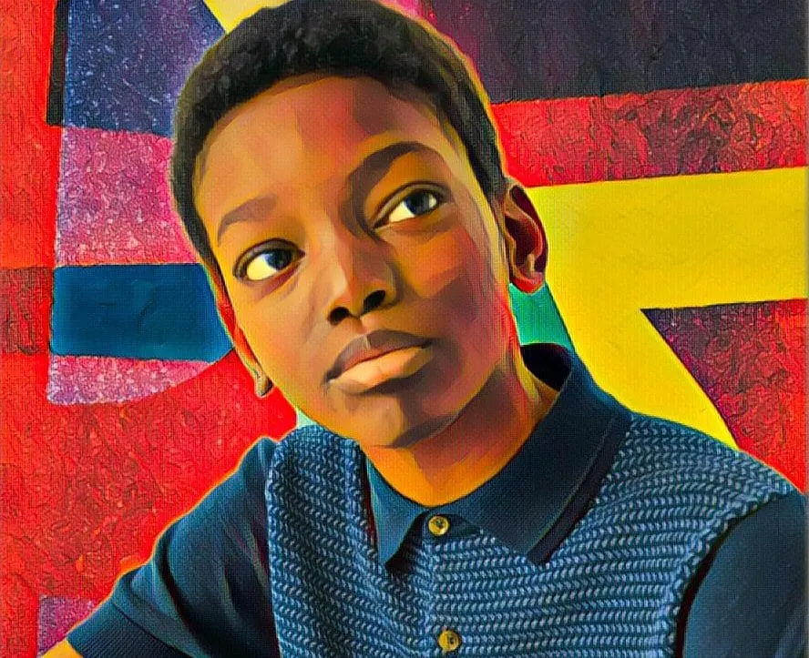 Nigerian-British Model Jordan Oguntayo