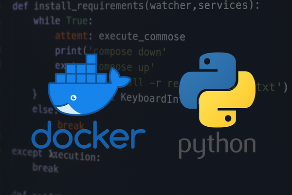 Supercharge Your Python Workflow with docker compose watch