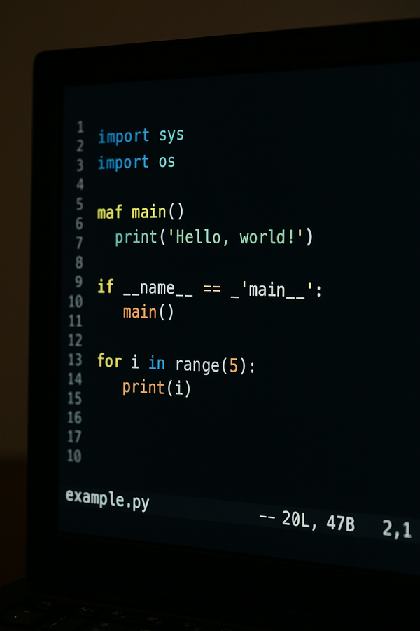 Make Vim Usable: A Minimal Config for Remote Editing