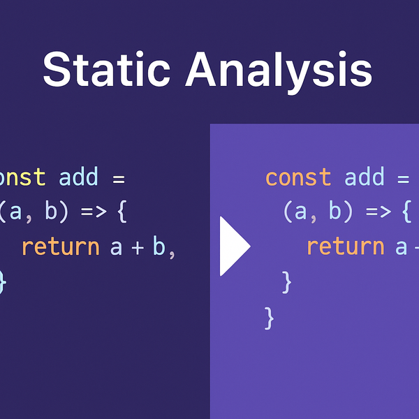 Why You Should Use Static Analysis Tools Like ESLint or Ruff