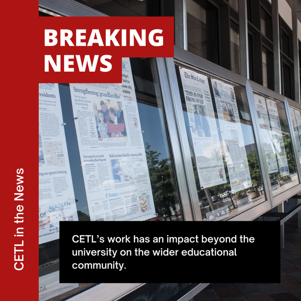 CETL in the News - October 2023 Roundup
