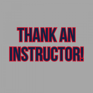 CETL's New "Thank an Instructor!" Program