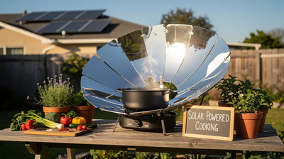 Solar Powered Cooking: A Practical Guide for Campers, Preppers, and Off‑Grid Cooks!