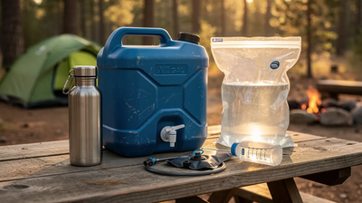 Best Camping Water Containers: How to Store Enough Safe Water Outdoors!