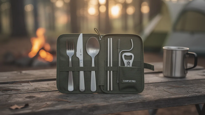Portable Silverware Set for Camping & Travel: Buyer's Guide and Top Picks!