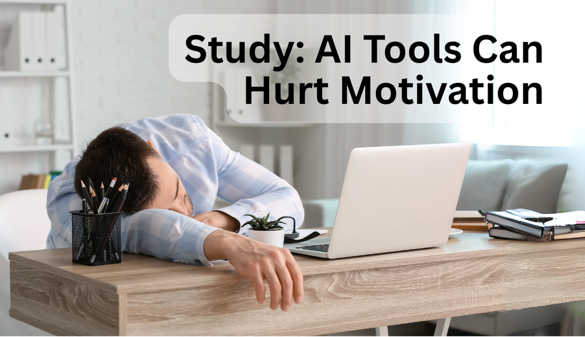 When AI Tools Boost Productivity but Hurt Motivation