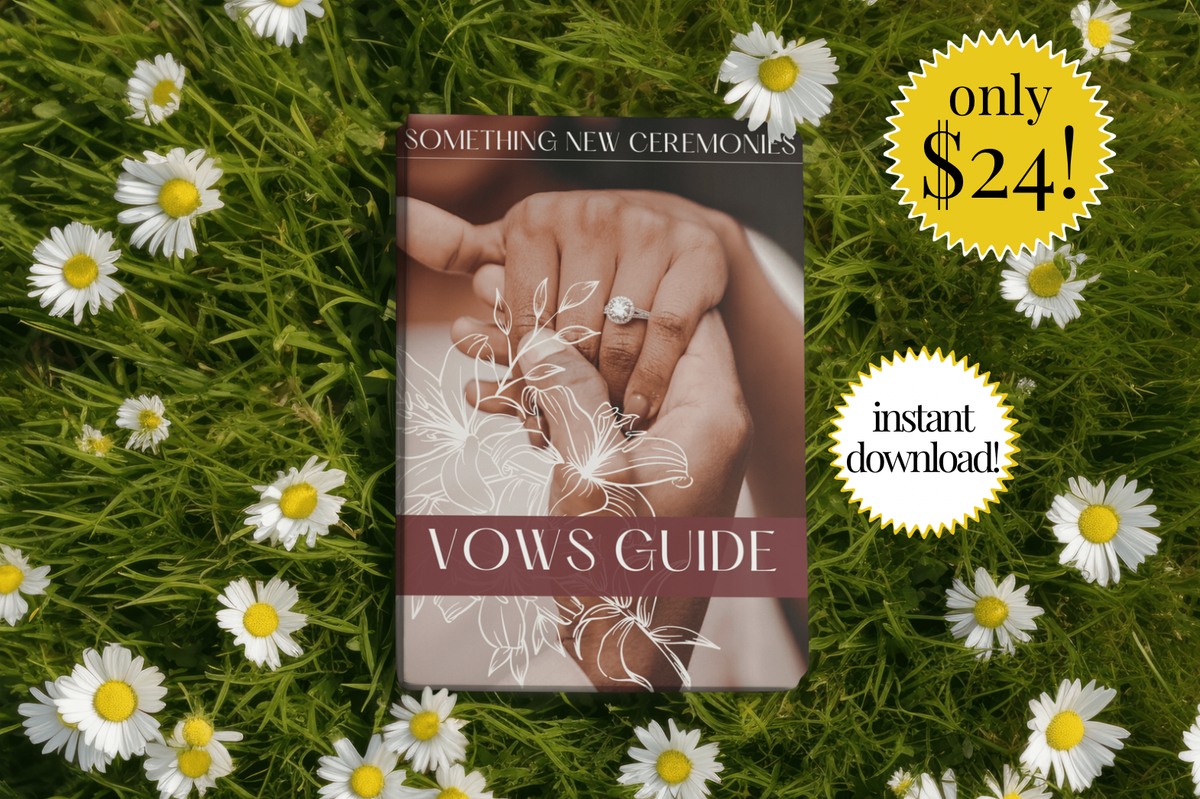 Discover the essential workbook for heartfelt vows — yours for a special rate!