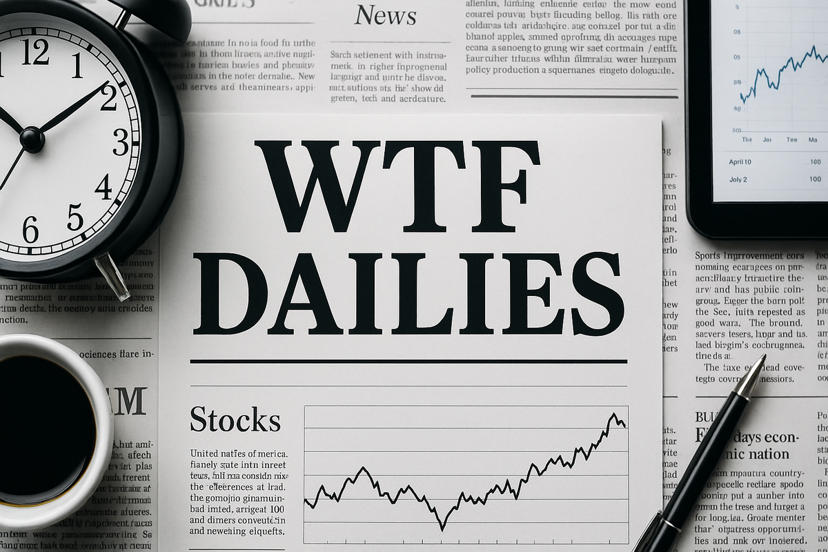 WTF Dailies July 29, 2025