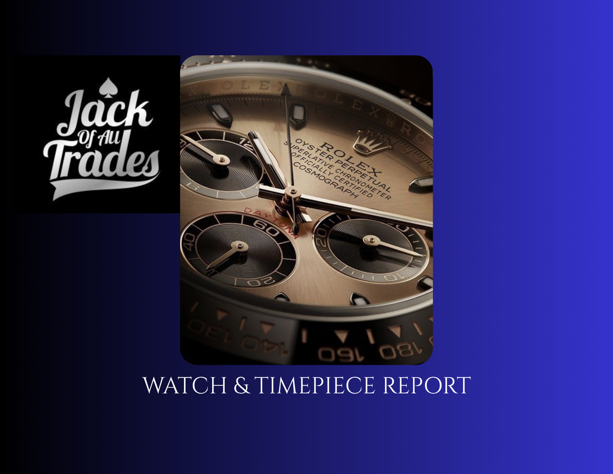 Jack of All Trades: The Global Watch & Timepiece Industry