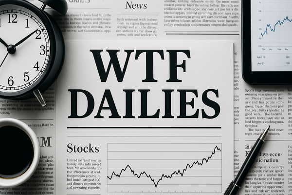 WTF Dailies July 31, 2025