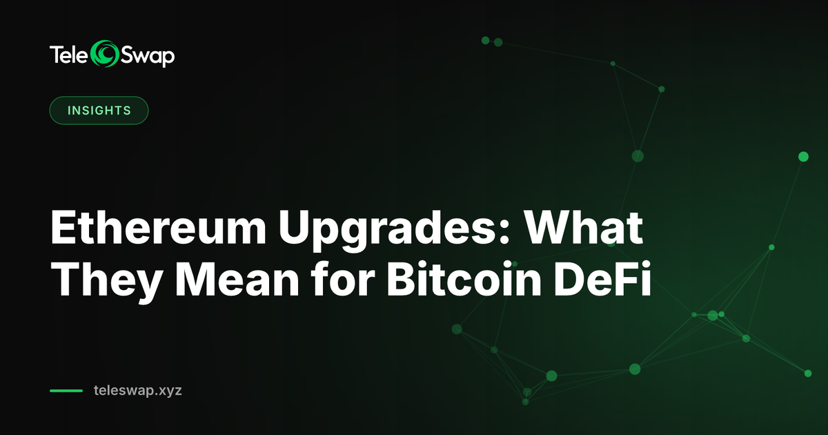 Ethereum Upgrades 2026: What They Mean for Bitcoin DeFi
