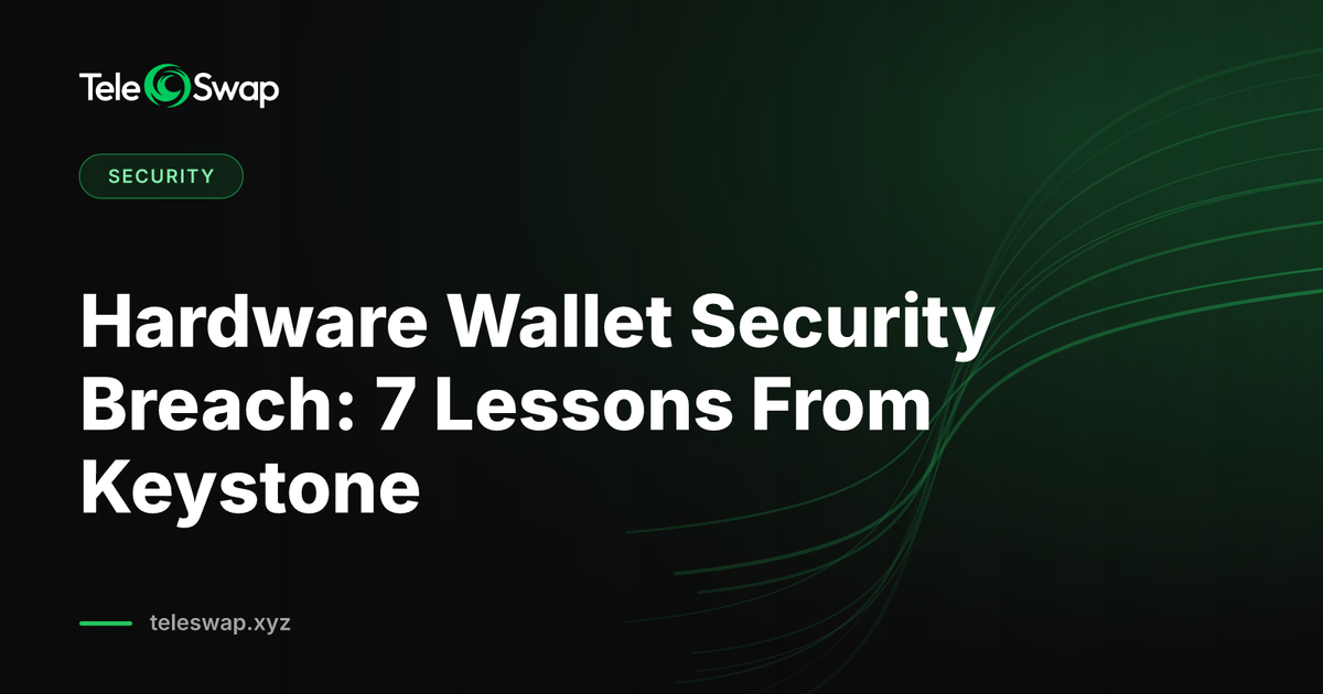 Hardware Wallet Security Breach: 7 Lessons From Keystone
