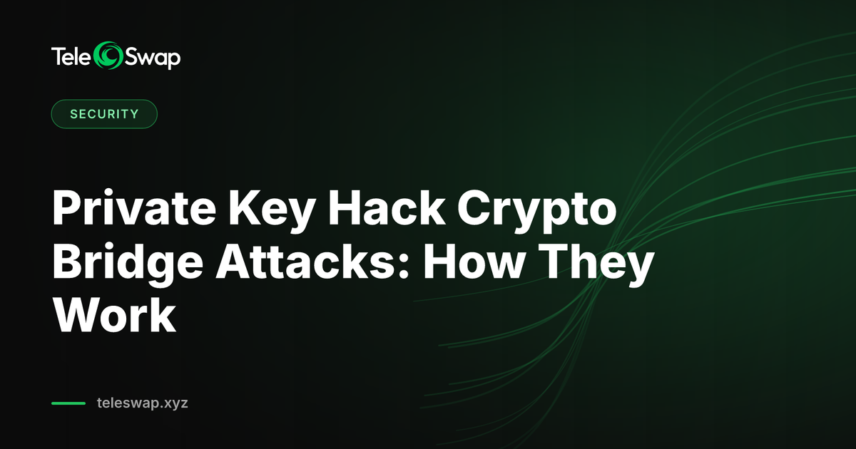 Private Key Hack Crypto Bridge Attacks: How They Work (2026) - TeleSwap Academy