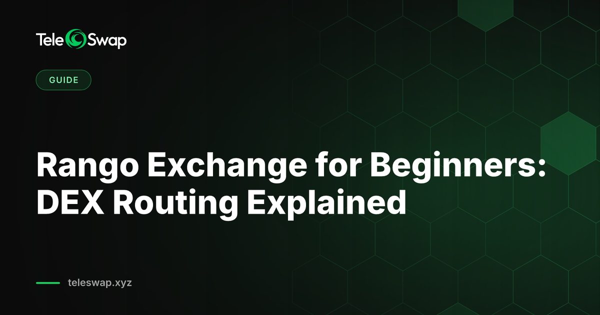 Rango Exchange for Beginners: DEX Routing Explained