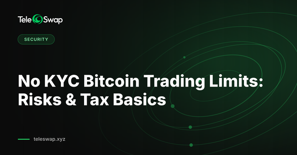 No KYC Bitcoin Trading Limits 2026: Risks & Tax Basics