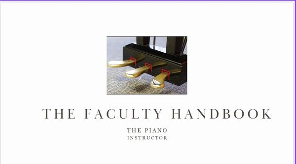 The Faculty Handbook