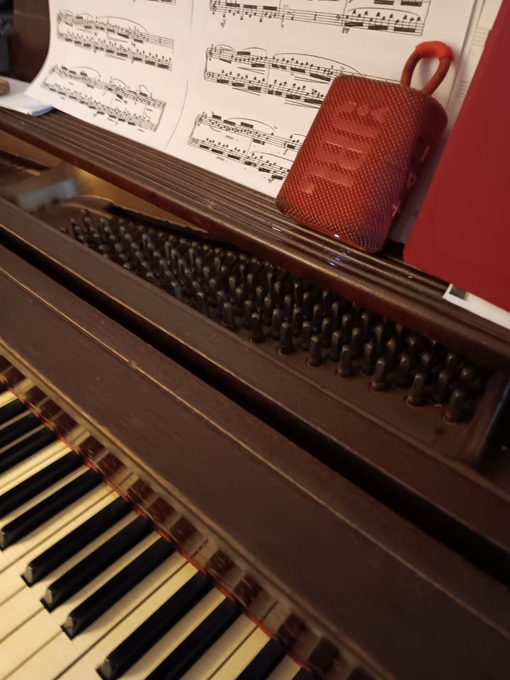 Play along with the streaming service/radio/tv commercials