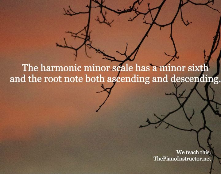 Harmonic Minor