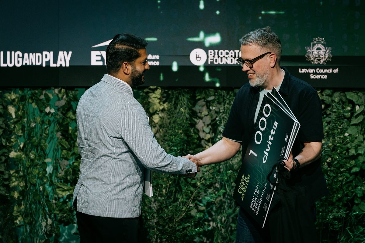 Estonian startups bring home awards from Deep Tech Atelier
