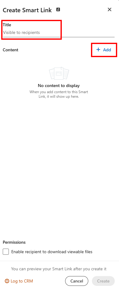 Create LinkedIn Smart LInk