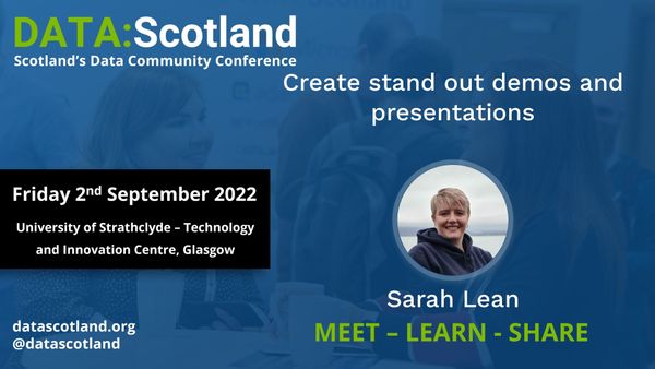 Speaking at DATA:Scotland