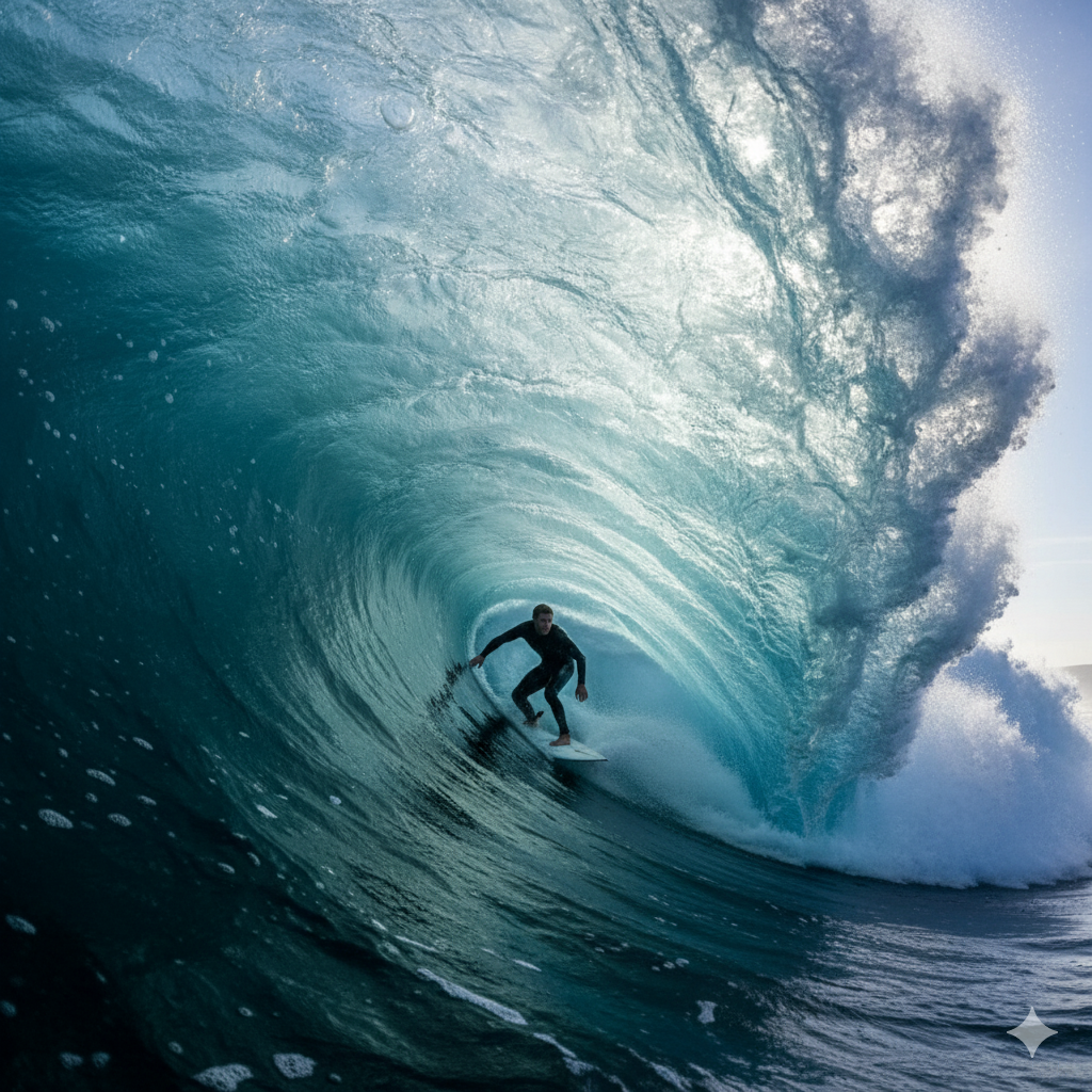 ทรงกายภายใต้คลื่น