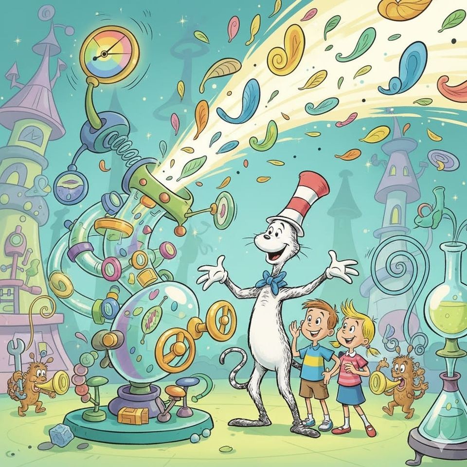 Storybook Explainer – Cat in the Hat Style