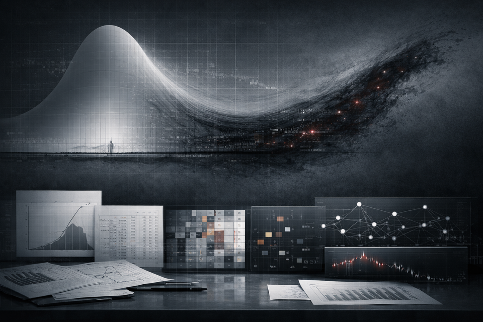 Looking at LLMs Through a Finance Lens (1): stochasticity, randomness, and tail inevitability