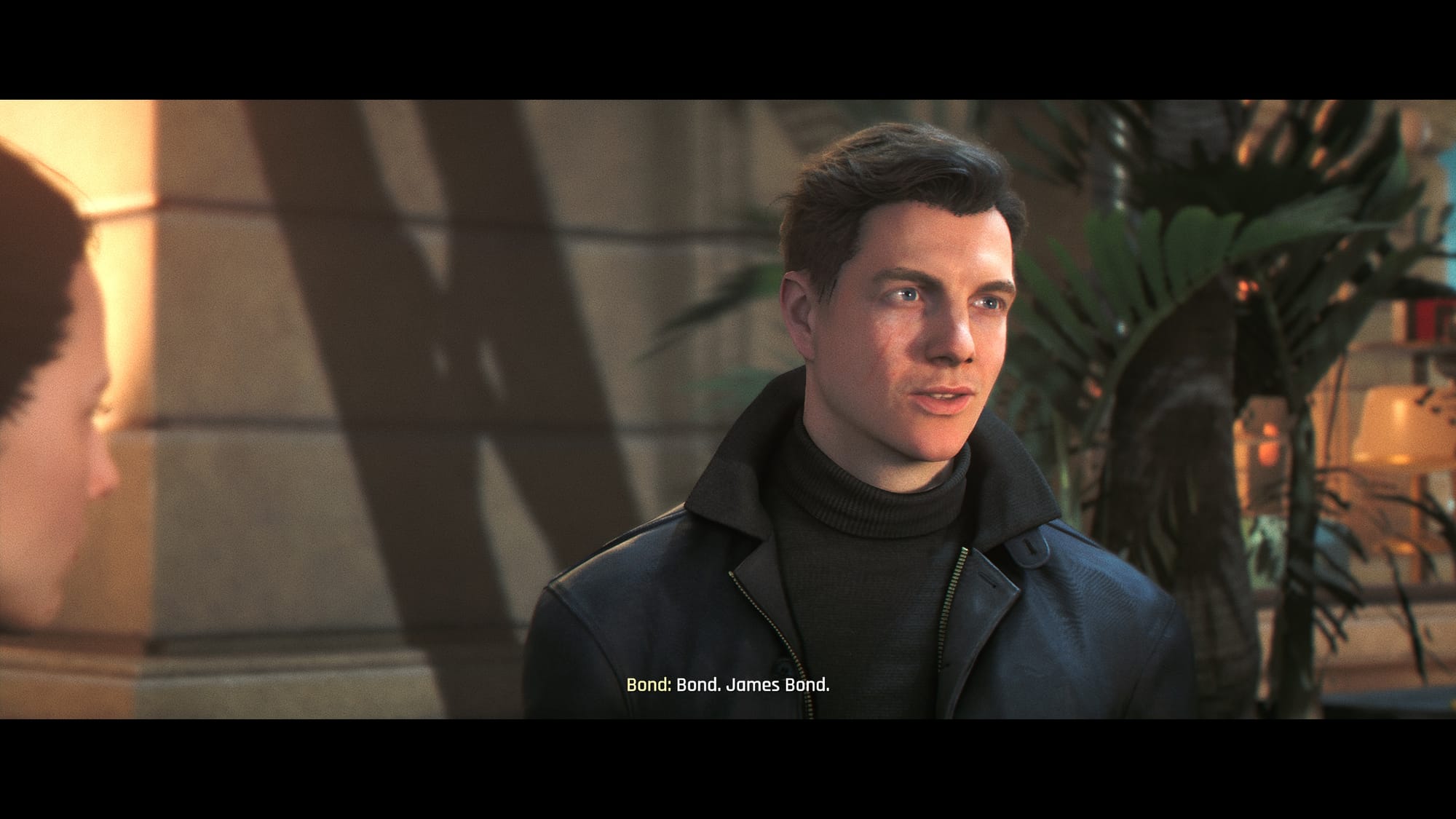 James Bond in 007 First Light saying his iconic catchphrase. 