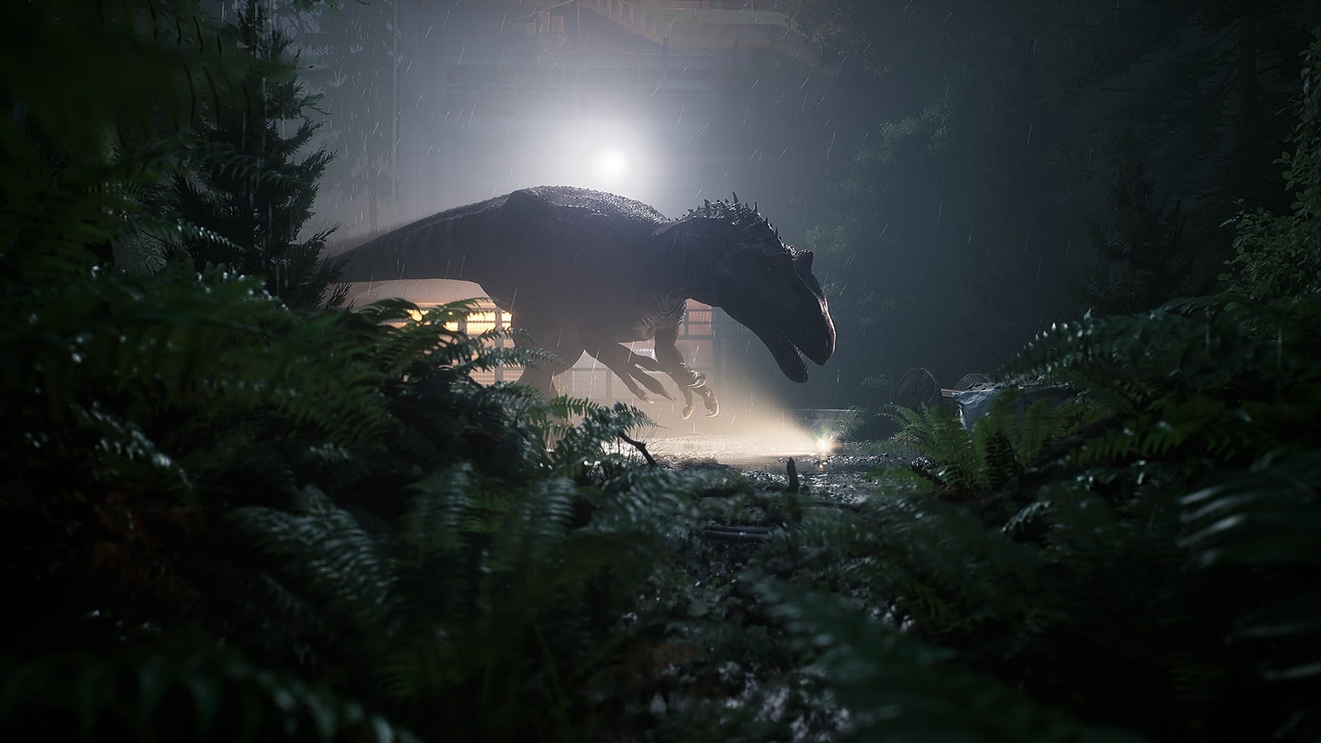 An Allosaurus in The Lost Wild