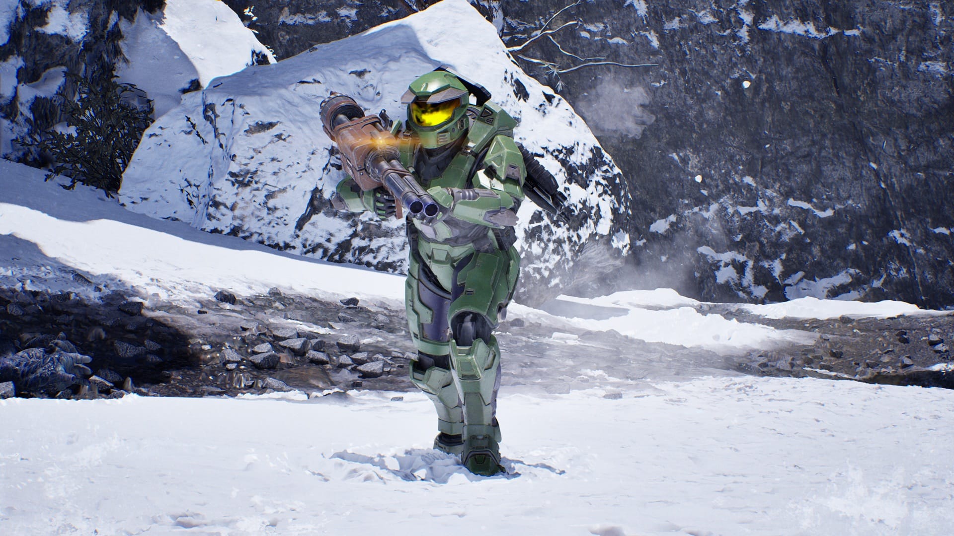 Master Chief in Halo: Campaign Evolved