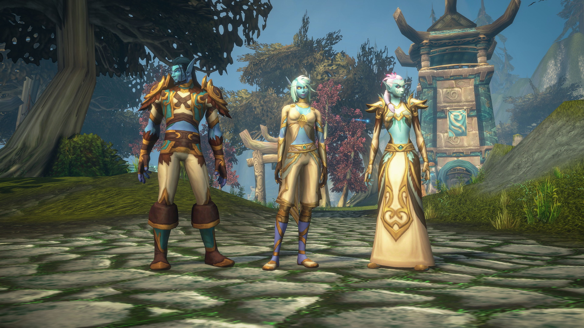 The Skyborne race being introduced in World of Warcraft: Forever