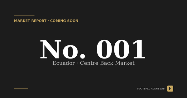 Coming Soon: Ecuador Centre Back Market Report