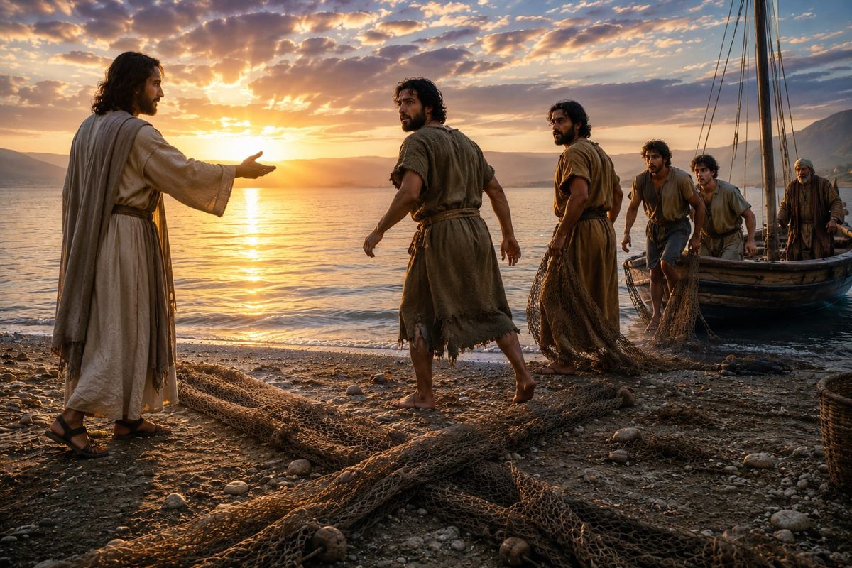 Drop the Nets: The Feast of Andrew The Apostle (Matthew 4:18-22)