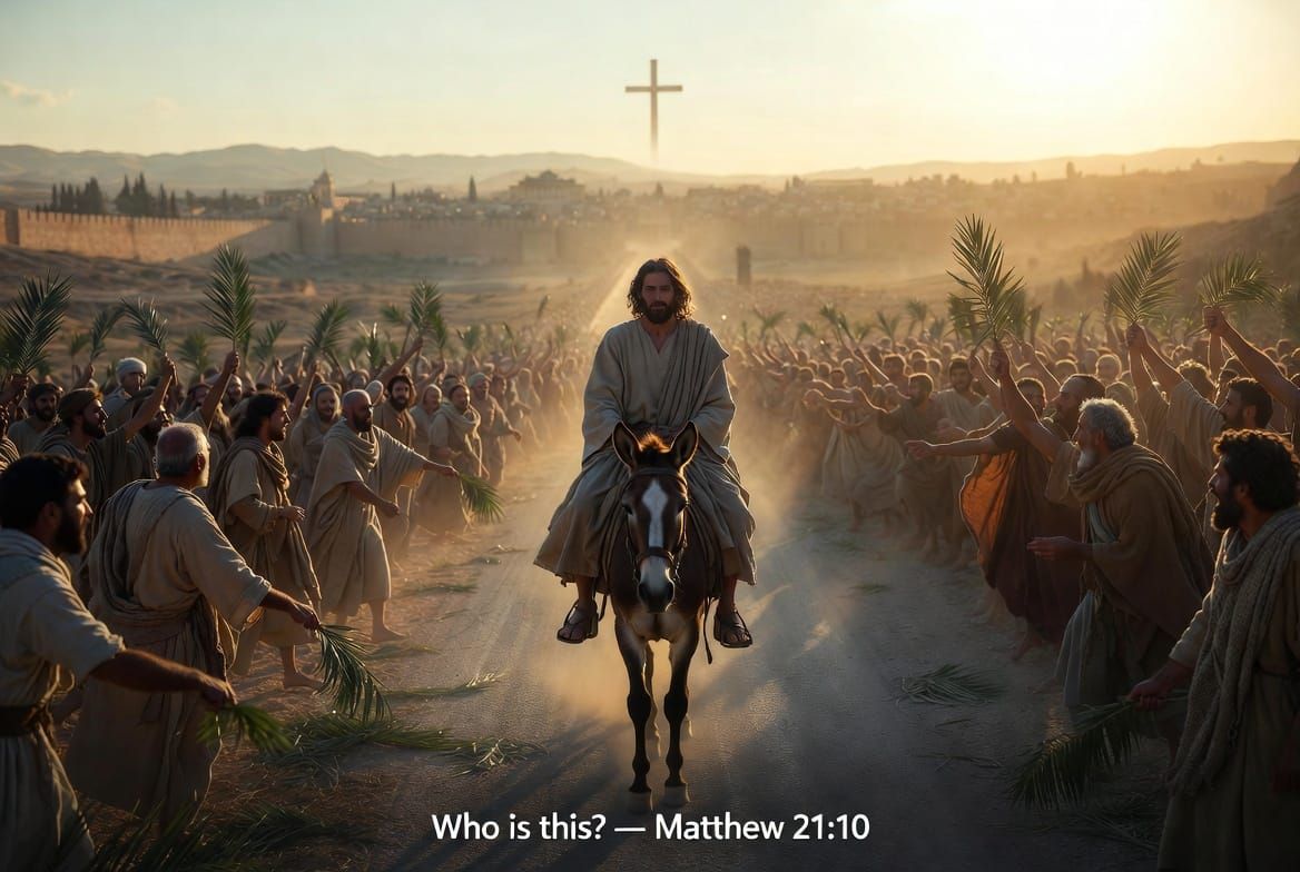 "Hosanna" to "Crucify": Palm Sunday 2026 (Matthew 21:1-11)