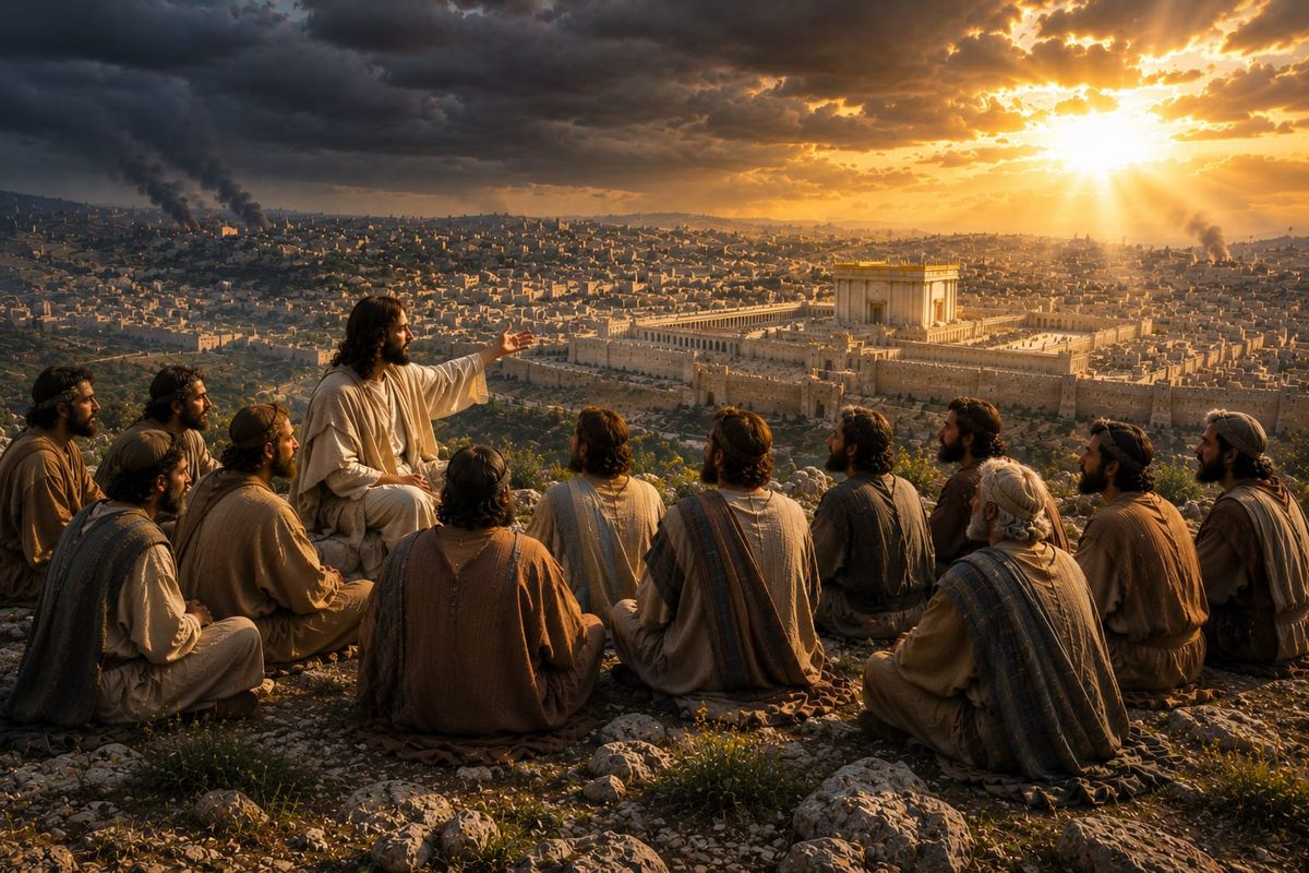 Stones Fall, Faith Stands (Luke 21:5-19)