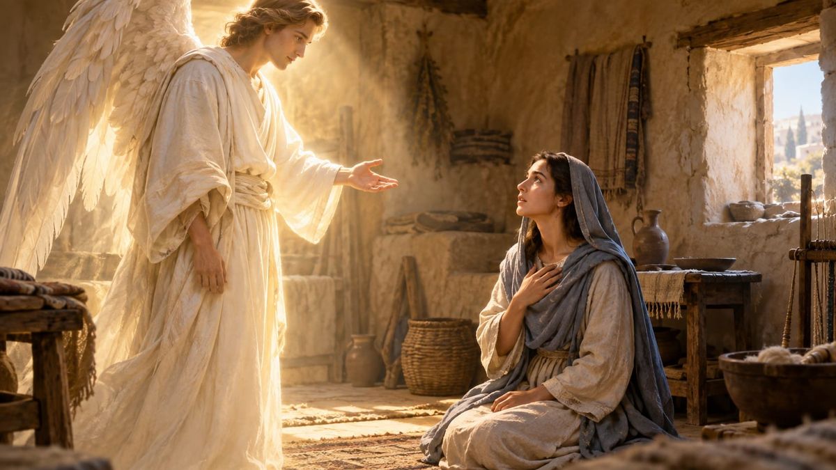 According to Your Word: The Annunciation of our Lord Jesus Christ to the Virgin Mary (Luke 1:26-38)