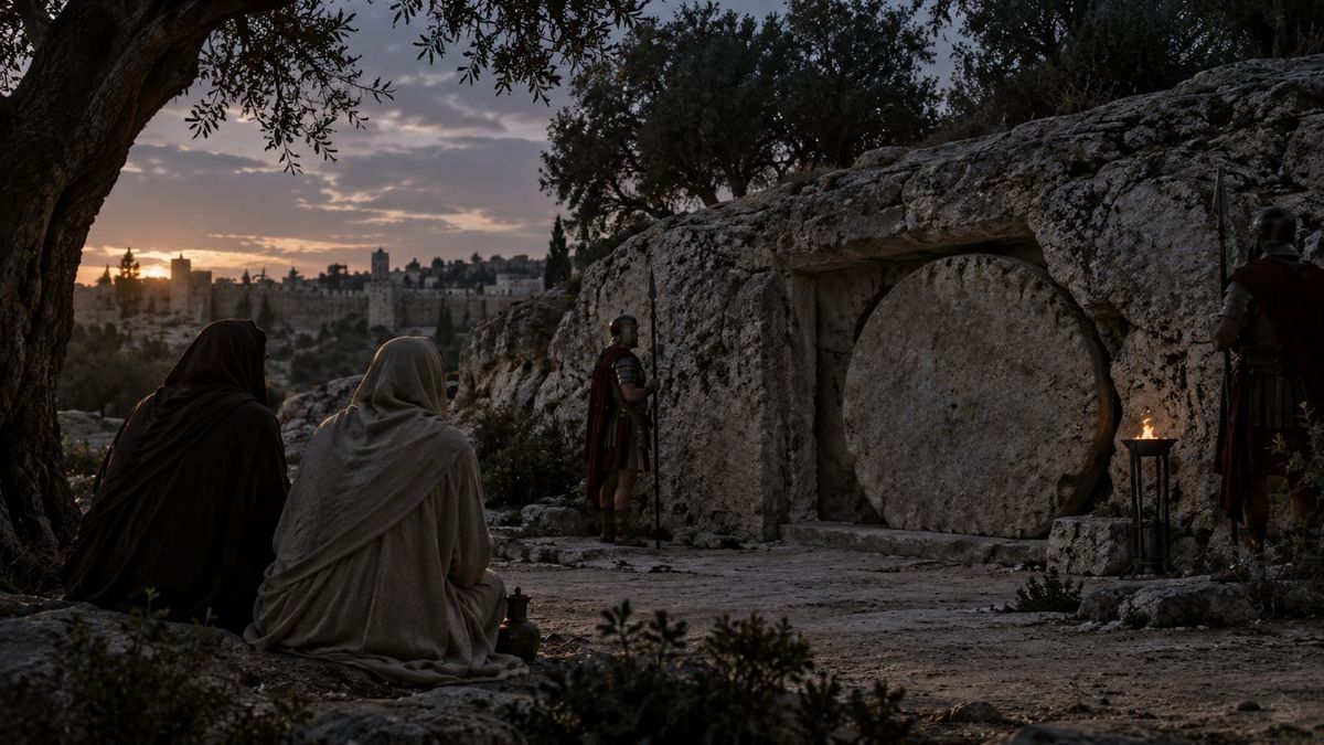 He Was Buried: Holy Saturday 2026 (Matthew 27:57-66)