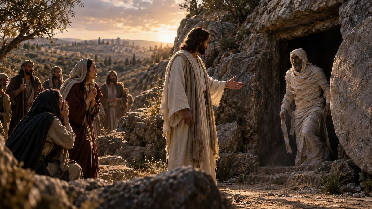 Hope in the Wilderness: Passion Sunday 2026 (John 11:1-44)