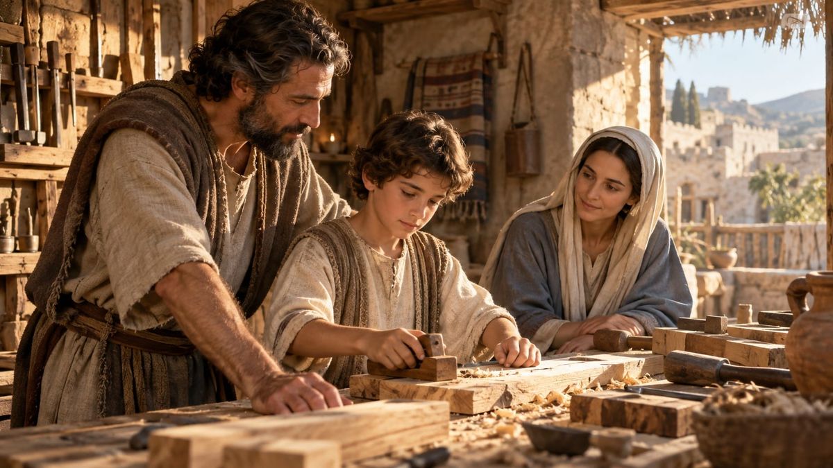 Faith Taking Visible Form: Joseph, Husband of the Virgin Mary and Guardian of Jesus (Luke 2:41-52)
