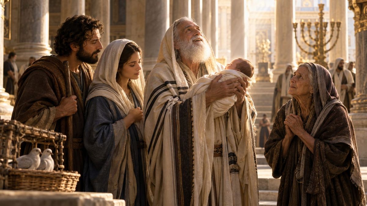 My Eyes Have Seen Your Salvation: The Presentation Of Christ In The Temple (Luke 2:22-40)